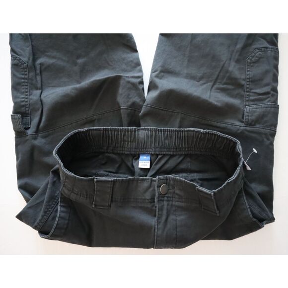 Old Navy 655166-021 Women's Sz M Black High-Waisted Balloon Cargo Pants - Picture 4 of 13